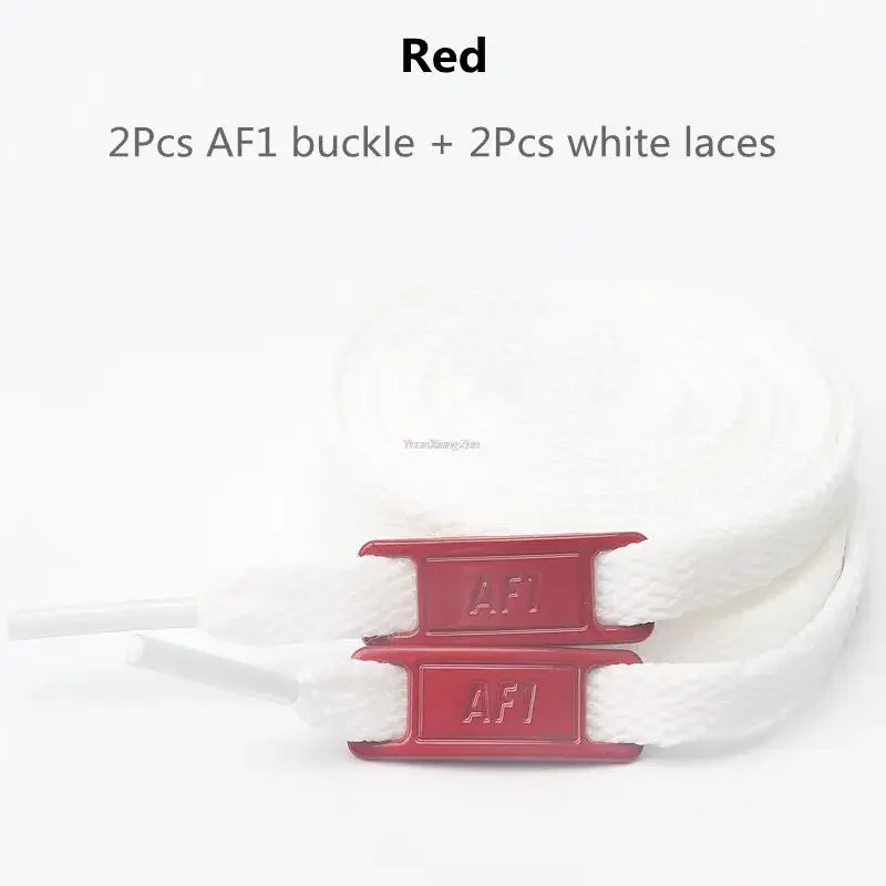 AF1 Shoelaces White Flat Laces Air Force One Shoe Decoration 19