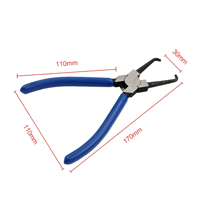 High-quality Joint Clamping Pliers for easy removal of fuel filters and hose pipe buckles