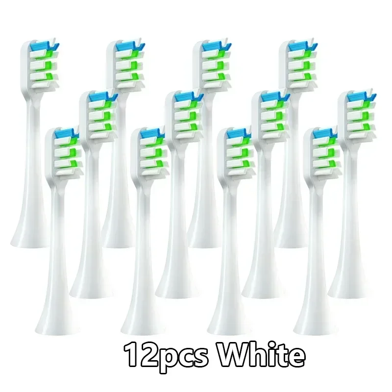 12pcs White