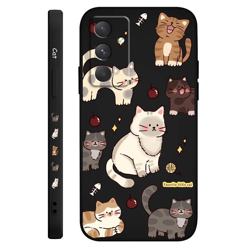 Adorable Cat-Themed Phone Case Cover