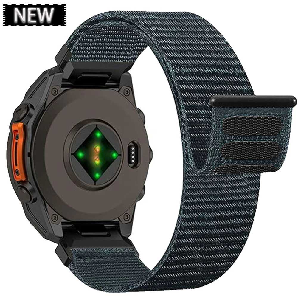 Premium Nylon Quick Release Watch Strap, 22-26mm
