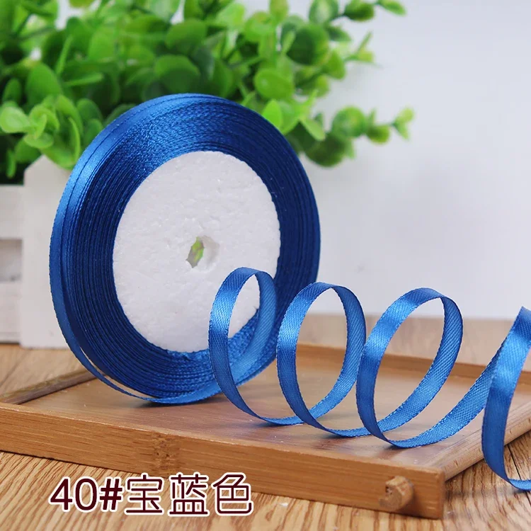 Vibrant Multi-Color Satin Ribbon Collection for Gift Wrapping & Festive Decor