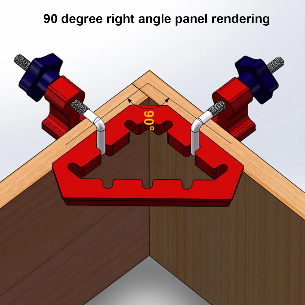 Holz bearbeitungs werkzeug Grad Position ier quadrate rechtwinklige Klemme  für Bilderrahmen Box Schränke Schubladen al Legierung Eck klemme -  AliExpress