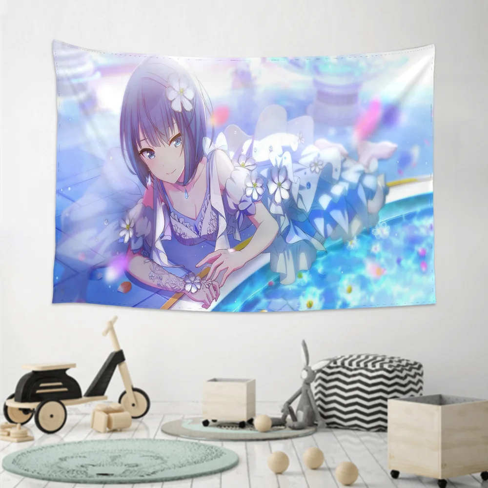 Kiritani Haruka Animation Game Project Sekai Tapestry Room Decor Wall Cloth Party Hanging Background