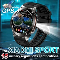 2025 New Military Outdoor Sport Smart Watch Men's 730 mAh Battery Waterproof GPS Satellite Positioning Health Fitness Smartwatch 1