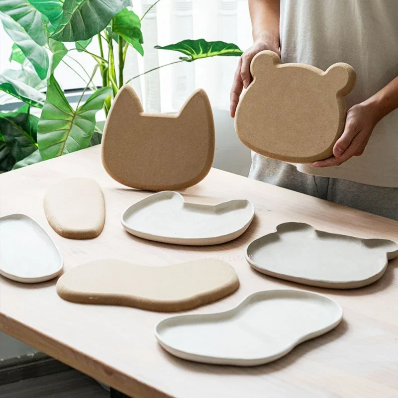 Pottery Tools for Ceramic Plate Forming Density Board Blank Release Mud Board Hanging Clay