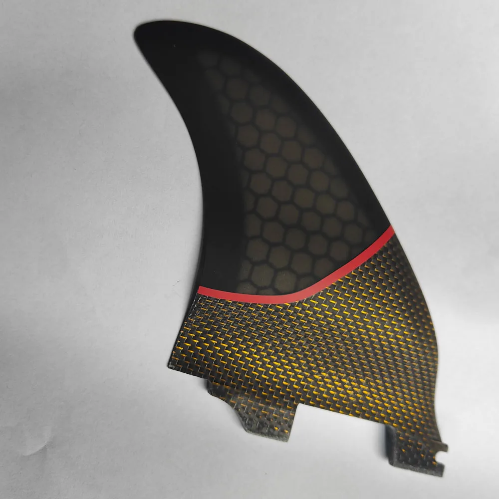 Surfboard Fins Set of 4.Quilha Fcs 2 Made of epoxy fiberglass and honeycomb Medium Can be used as 2 or 3 pieces