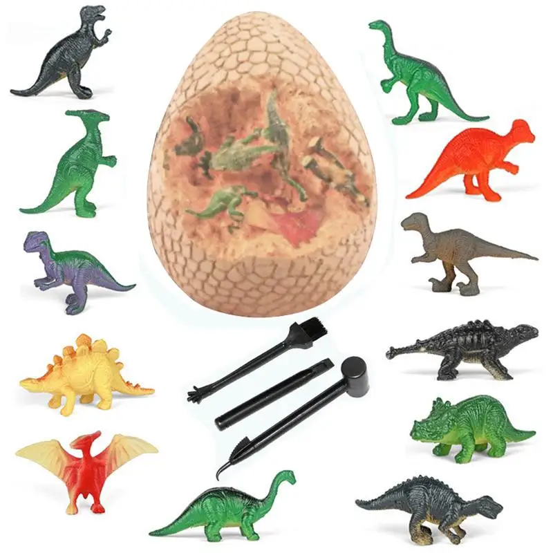 

Dino Egg Excavation Kit Dig Up Dinosaur Fossil Eggs Children's Educational Toy Dinosaur Egg Excavation Toy Science STEM Gifts