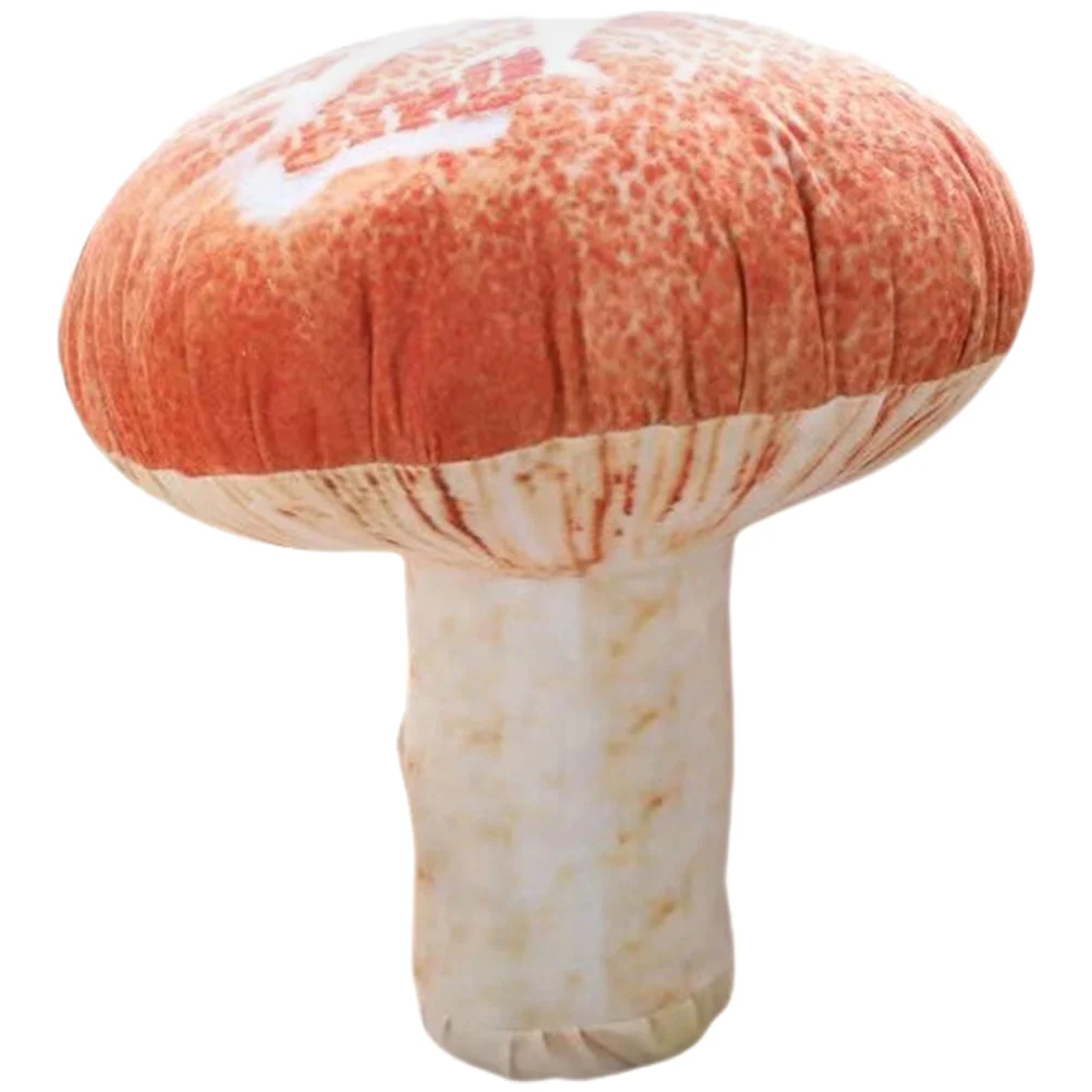

Children's Room Mushroom Pillow Girl Stuffed Toy Plushies Pp Cotton Kids Birthday Gift