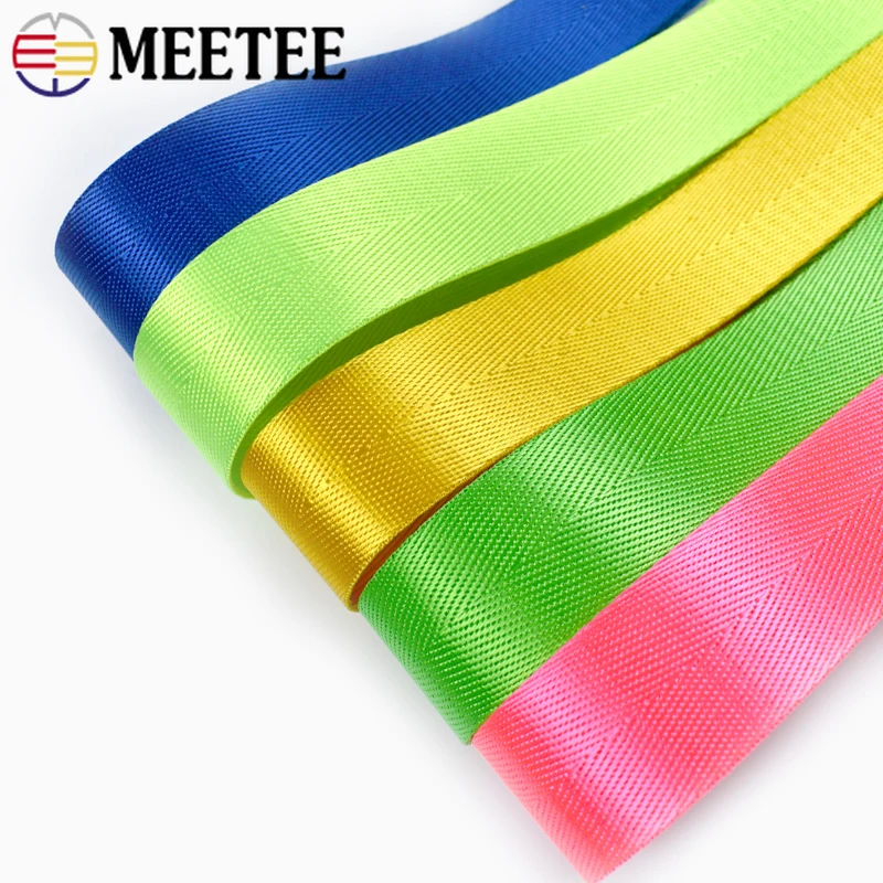 Durable Nylon Webbing Tape for Crafting and DIY Projects - 2 Meters