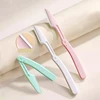 Portable Folding Eyebrow Trimmer Safe Facial Epilators Face Anti Scratch Razor Blade Epilator Set Women Beauty Makeup Tool 6