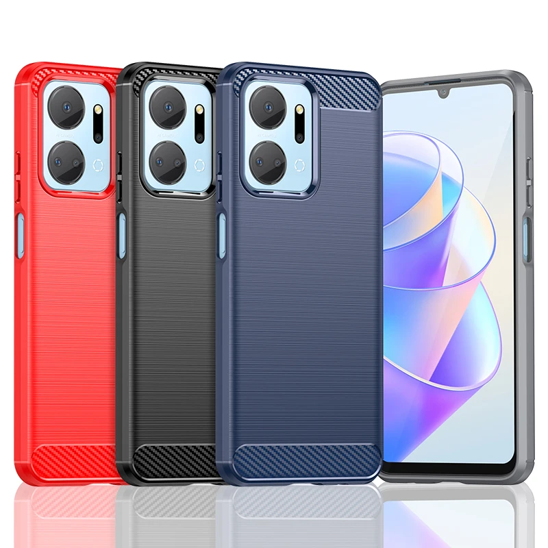 Per Honor X7A Custodia Honor X5 X6 X6S X7 X8 X7A X8A X9A 5G Cover Antiurto Custodia Protettiva In Silicone Originale Honor X7A 5G