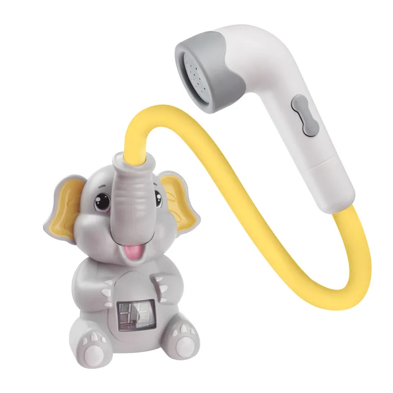 Baby Bad Spielzeug Bad Dusche mit Dusche Thermometer elektrische Elefant  Wassers prüh wasser Spielzeug für Kinder Badewanne Spielzeug für Kleinkinder  - AliExpress