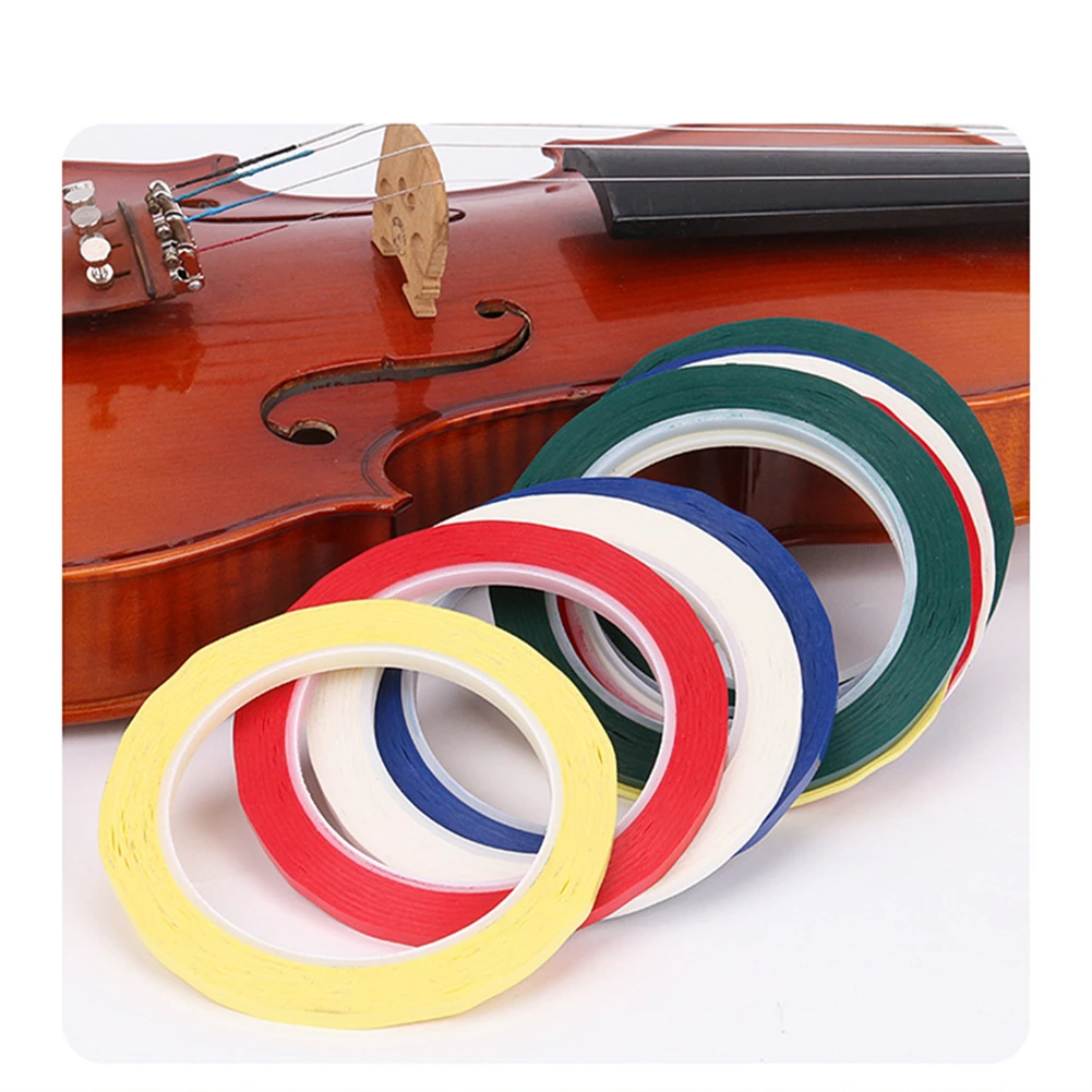 1 Roll Violin Fingering Tape Sticker Fretboard Strap Positions Tape