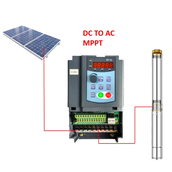 

Industrial Rotary Phase converter solar ac to dc dry run protection submersible water pump