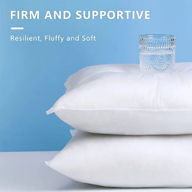 1/2PCS White Throw Pillow Inserts 30x50cm 45x45cm 50x50cm Decorative Pillow Filling Couch Pillows for Living Room Fluffy Pillows 2