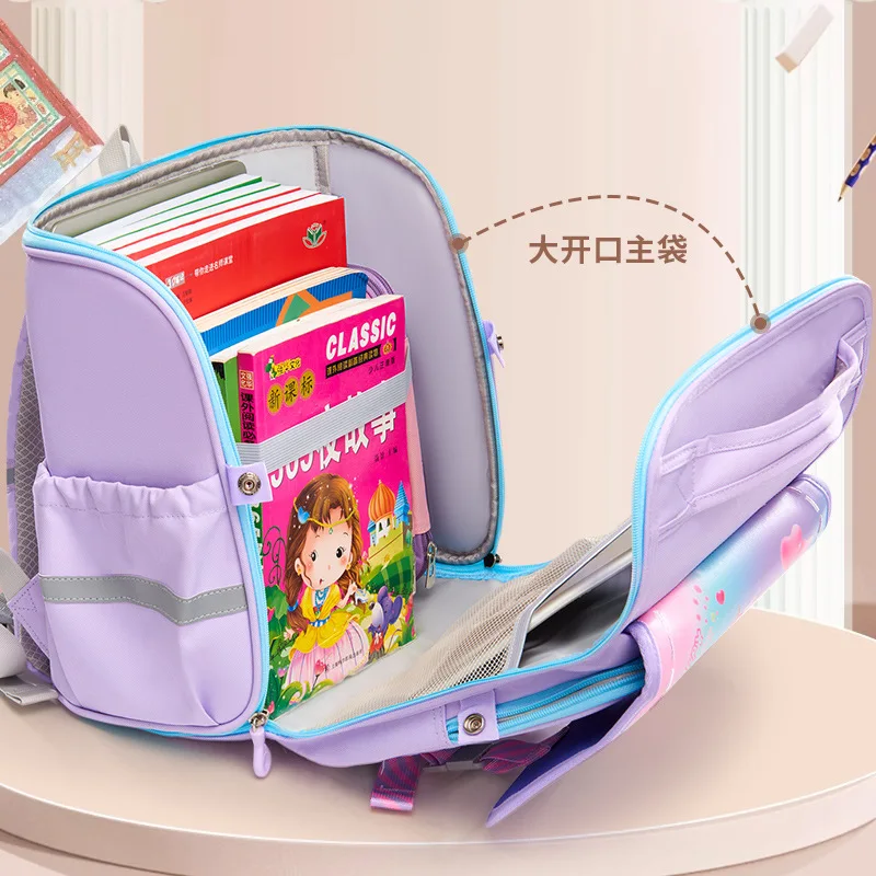 waterproof chidren School Bags boys Girls primary school Backpack Orthopedic schoolbag Backpack kids book bag mochila infantil 4