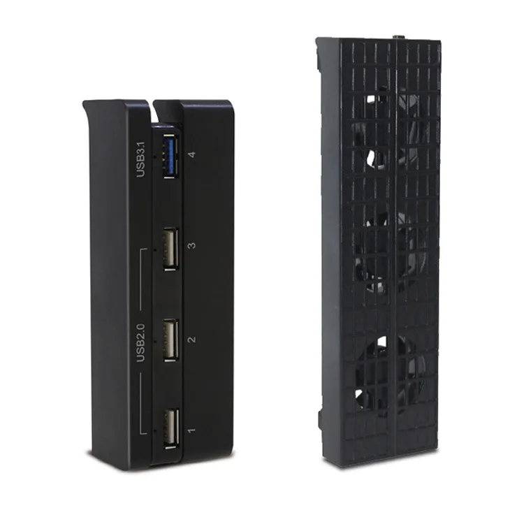 dobe fino externo intellegnce ventilador de refrigeração portas usb hub