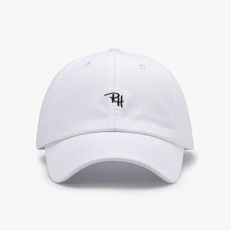 Outdoor Sun Protection Leisure Letters Embroidery Male Female Baseball Cap Fashion All-Matching Washed Trendy Breathable visors 6