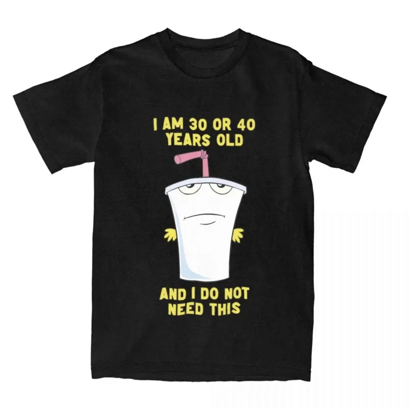 30 or 40 Aqua Teen Hunger Force ATHF men women’s T shirt funny tee shirt short