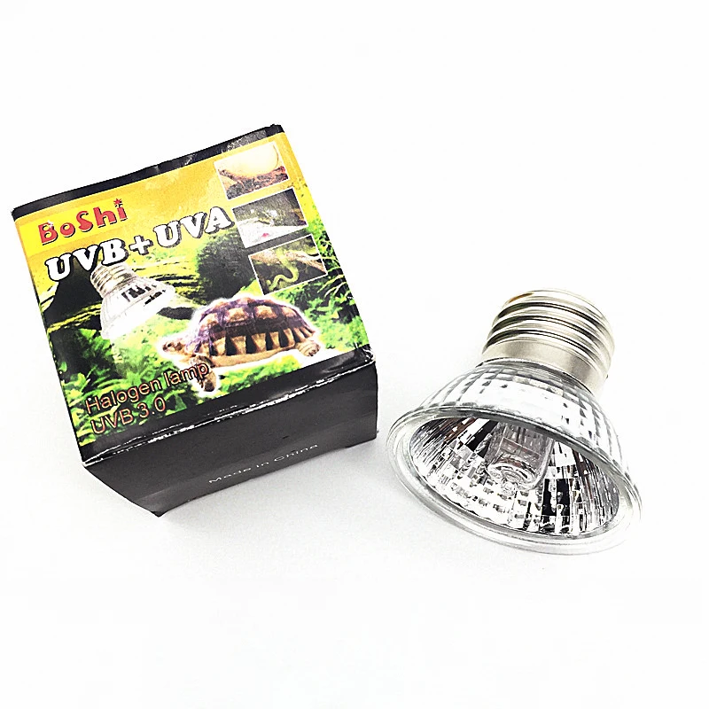 Pet Uva Uvb Heating Bulb Reptile Tortoise Spectrum Sunlamps Basking 25/50/75W 