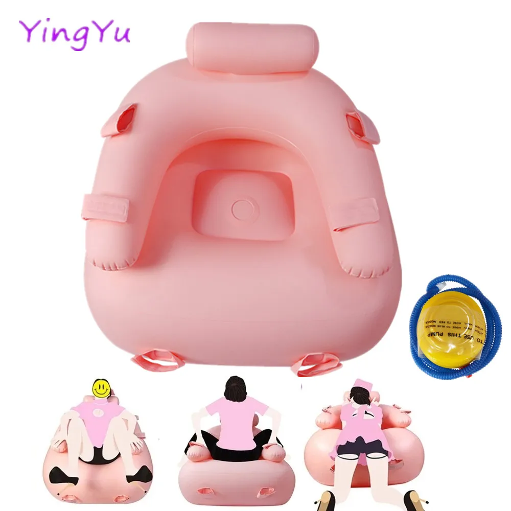 Couples Sex Chair Inflate Sofa Bed SM Furniture Lovers Passion Love Chaise Floor Sofa Sex Pillow For Adults Couples Sexual Toys