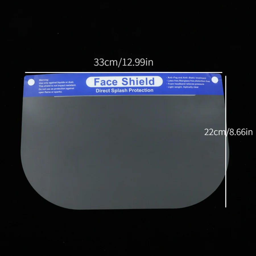 Nail Polishing Dust Mask Full Face Shield Nail Technician Sand Clear Protect Reusable Dust Oil Splash Ultra Light Elastic Mask 3