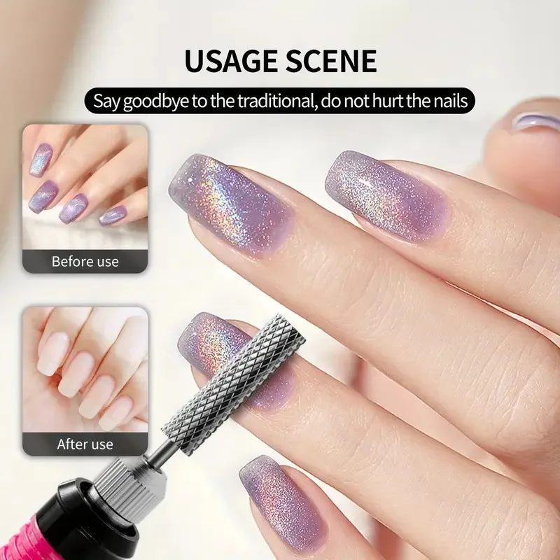 Description Picture 3 of item24mm Barrel Carbide Super Long Nail Drill Bits Electric Drills Accessories Manicure Bit Tool Dead Skin Cuticle Milling Cutter