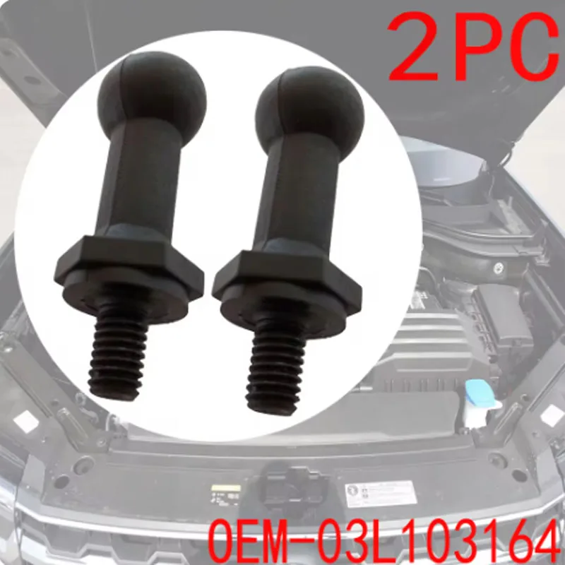 2PCS Engine Cover Bolt Engine Front Engine Cover Ball Mounting Bolt 03L103164 For VW CADDY MK3 2K 1.6 2.0 TDI