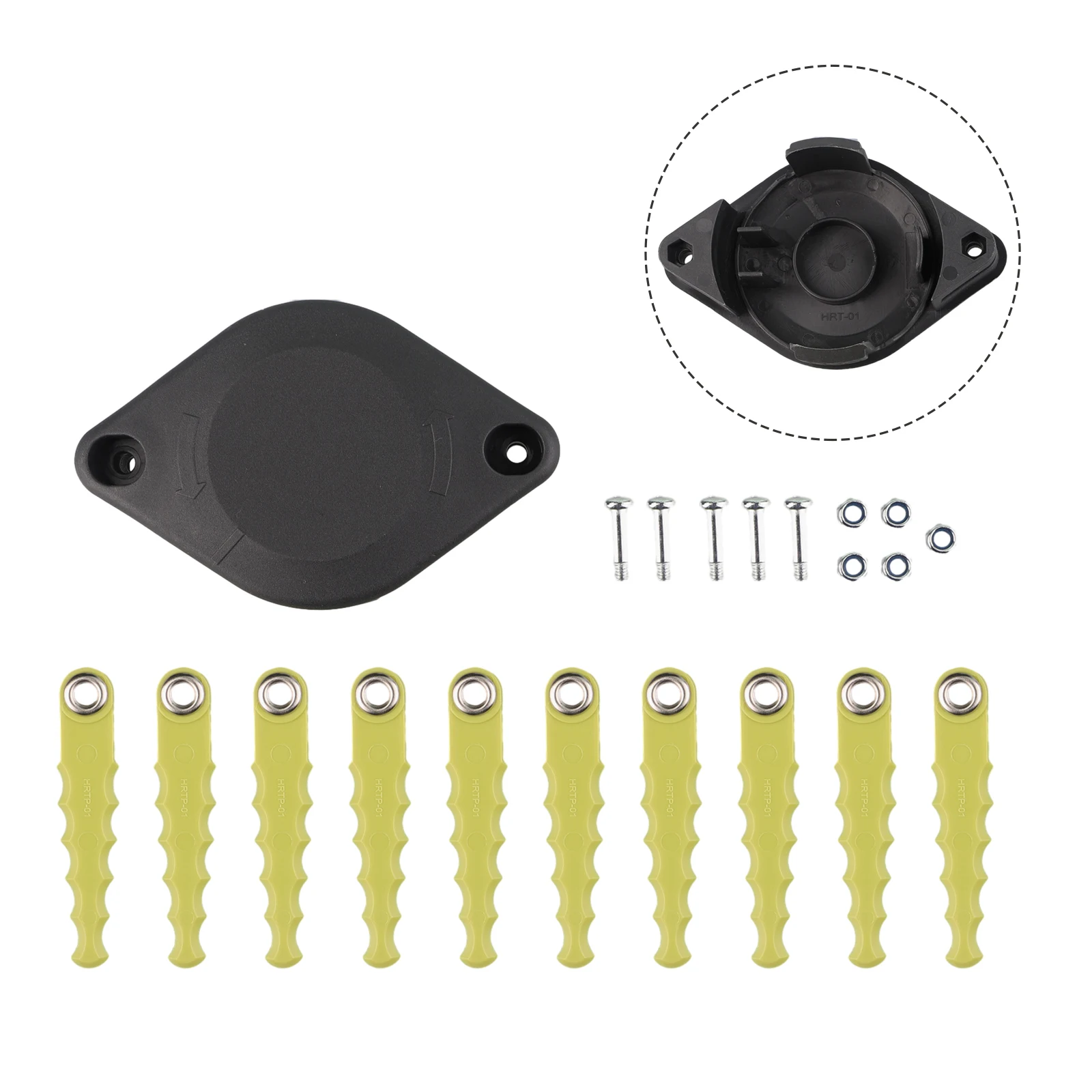 

10 шт., пластиковые лезвия для триммера Ryobi RAC155 OLT1825M RY18LT25A