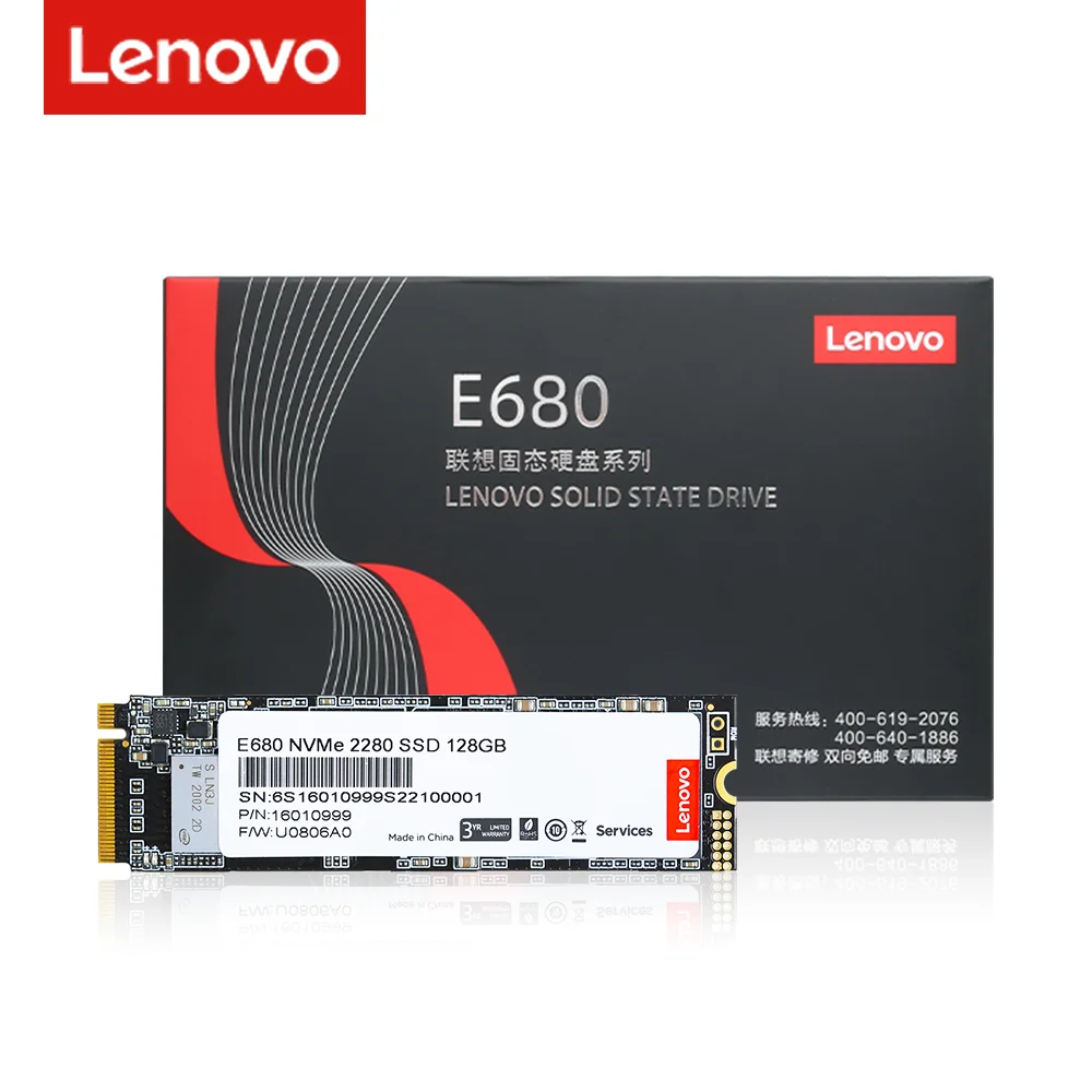Lenovo SSD M2 1TB Ssd NVMe 128GB 256GB 512GB M.2 Solid State Drive PCIe ...