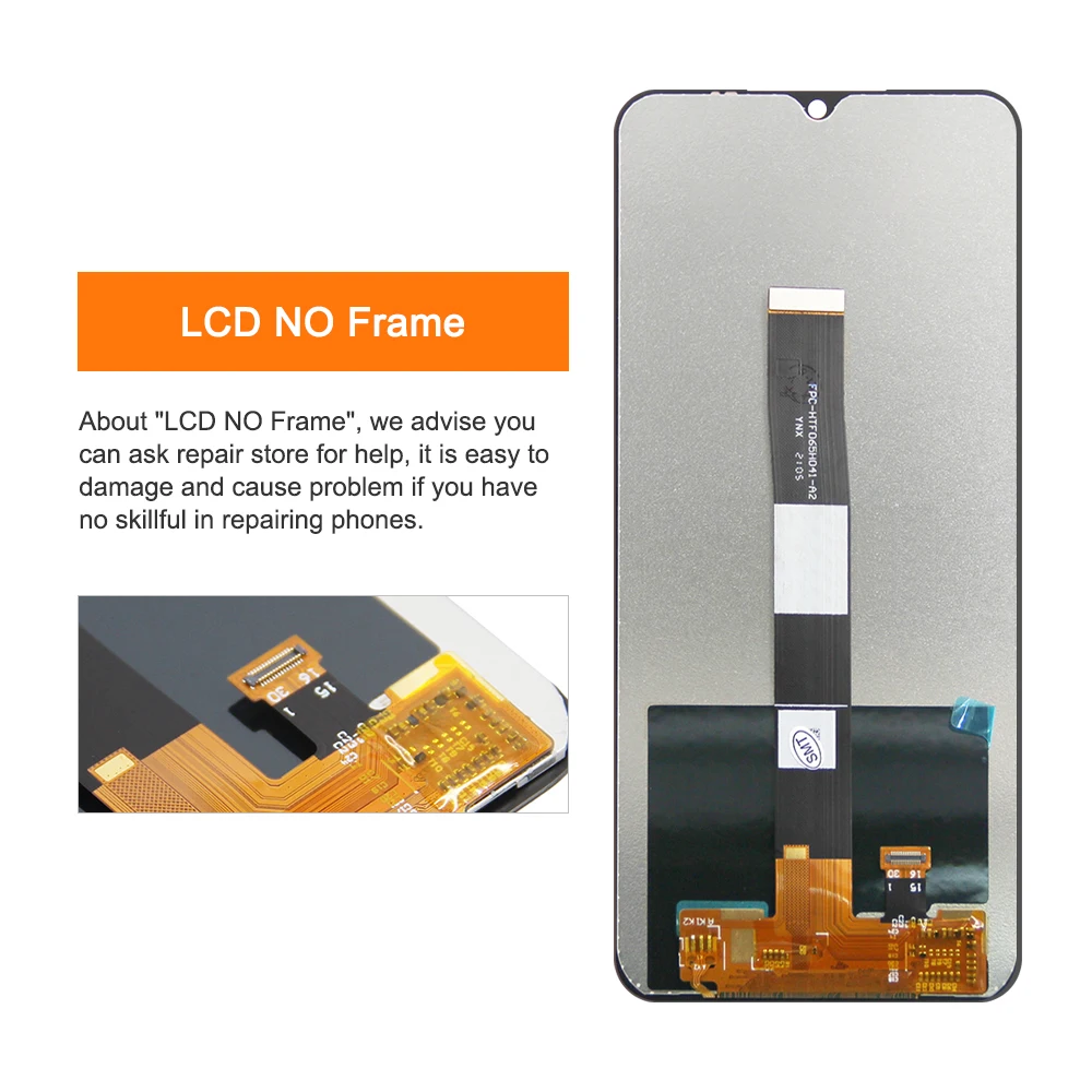 Écran LCD + Vitre Tactile Pour Xiaomi Redmi 9C (M2006C3MG/M2006C3MT) - Neuf, Marque Visiodirect, Garantie 1 An