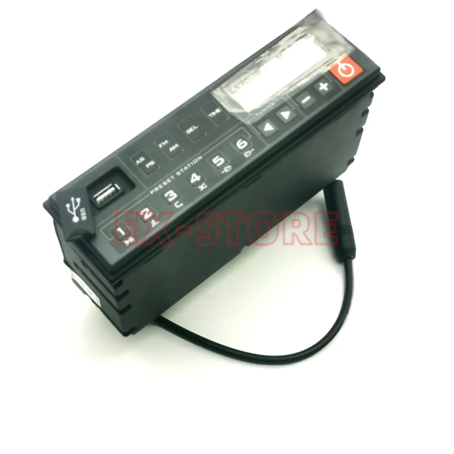 

Радио для экскаватора SANY MP3 тюнер SY215 SY205 SY365 SY75 SY485 SY305