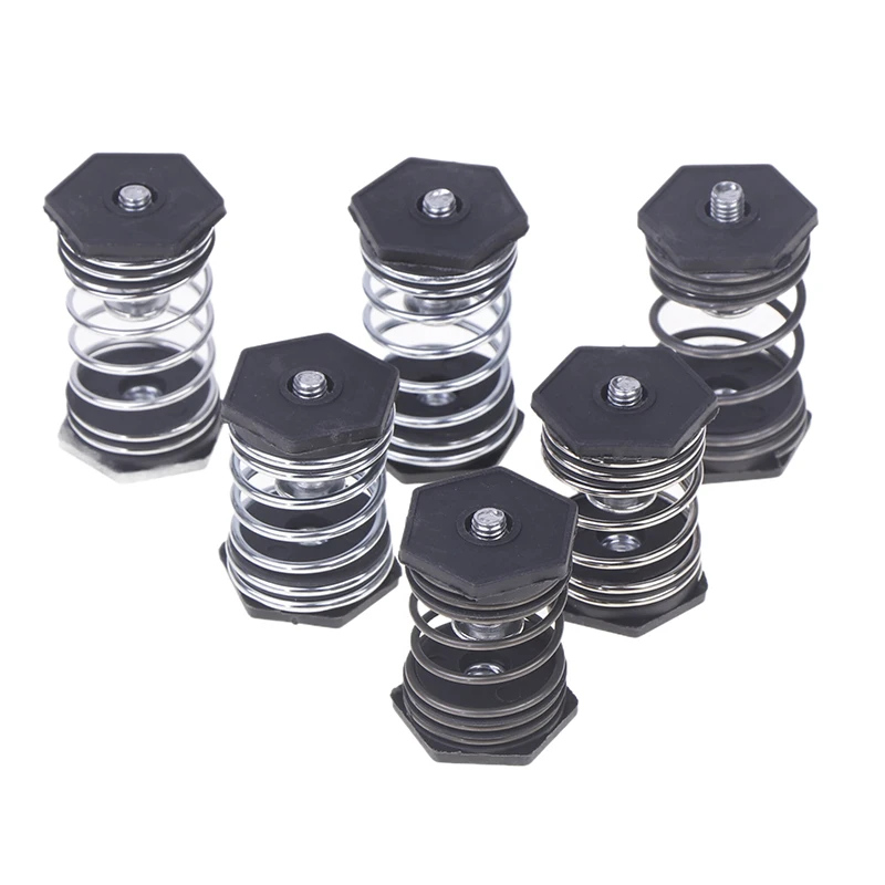 Four Piece Air Pump Compression Spring, M6 Spring Pads, Length 40/50mm, Ideal for Oxygen Concentrator Application