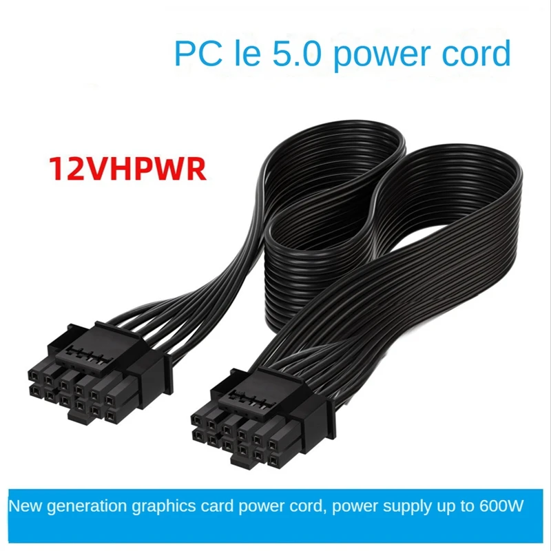

16Pin To 16Pin ATX3.0 Pcie 5.0 12VHPWR Power Modular Cable For RTX3080 RTX3090TI PSU 12+4Pin Graphics Card