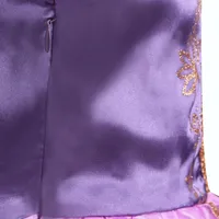 Robe raiponce pour enfants de 3 à 8 ans, Costume de fête emmêlé pour filles, fantaisie d'anniversaire, Cosplay, carnaval, Halloween 5