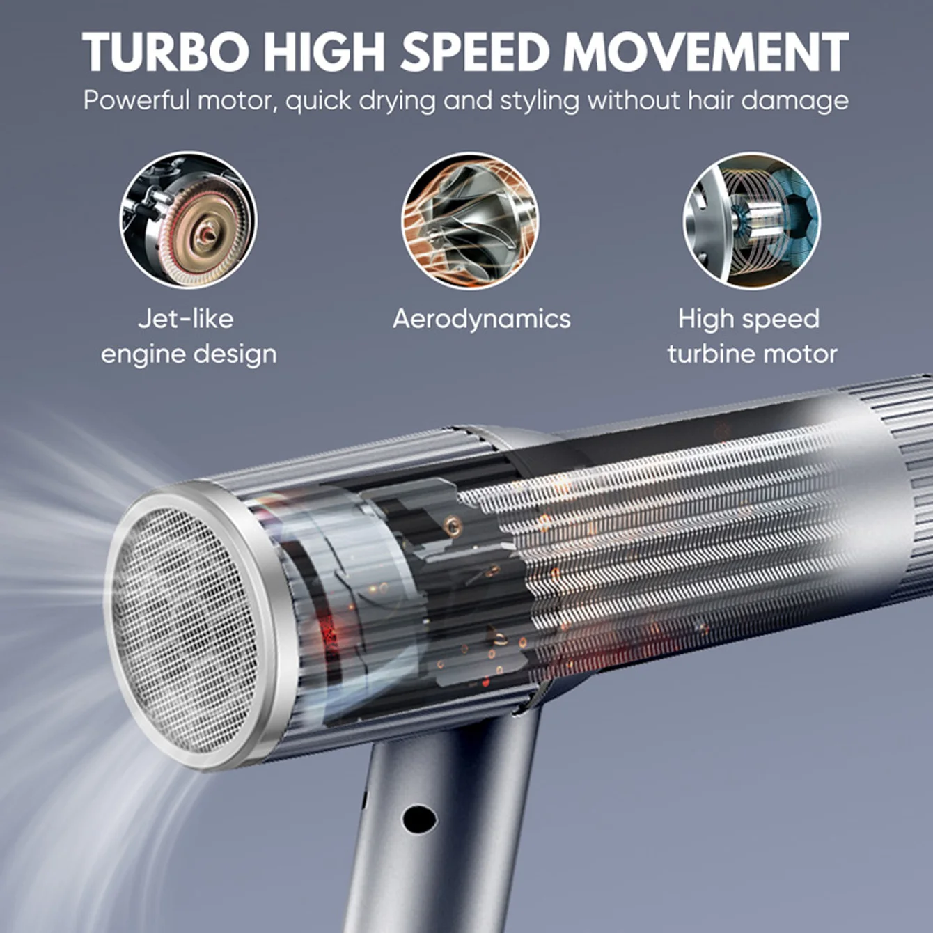 High Speed Hair Dryer With Anion Hairdryers Mini Size Travel 1000w Hair Blow Dryer With Ionic Blower