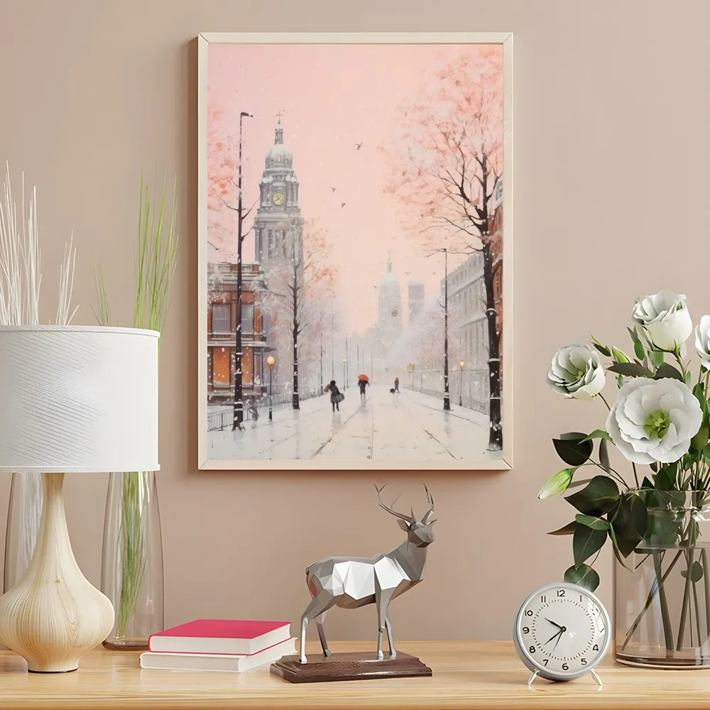 Liverpool Landschaft Kunstdruck Poster Wanddruck Wasserdicht Duschraum Zuhause Schlafzimmer Dekor Geschenk – Detail 23