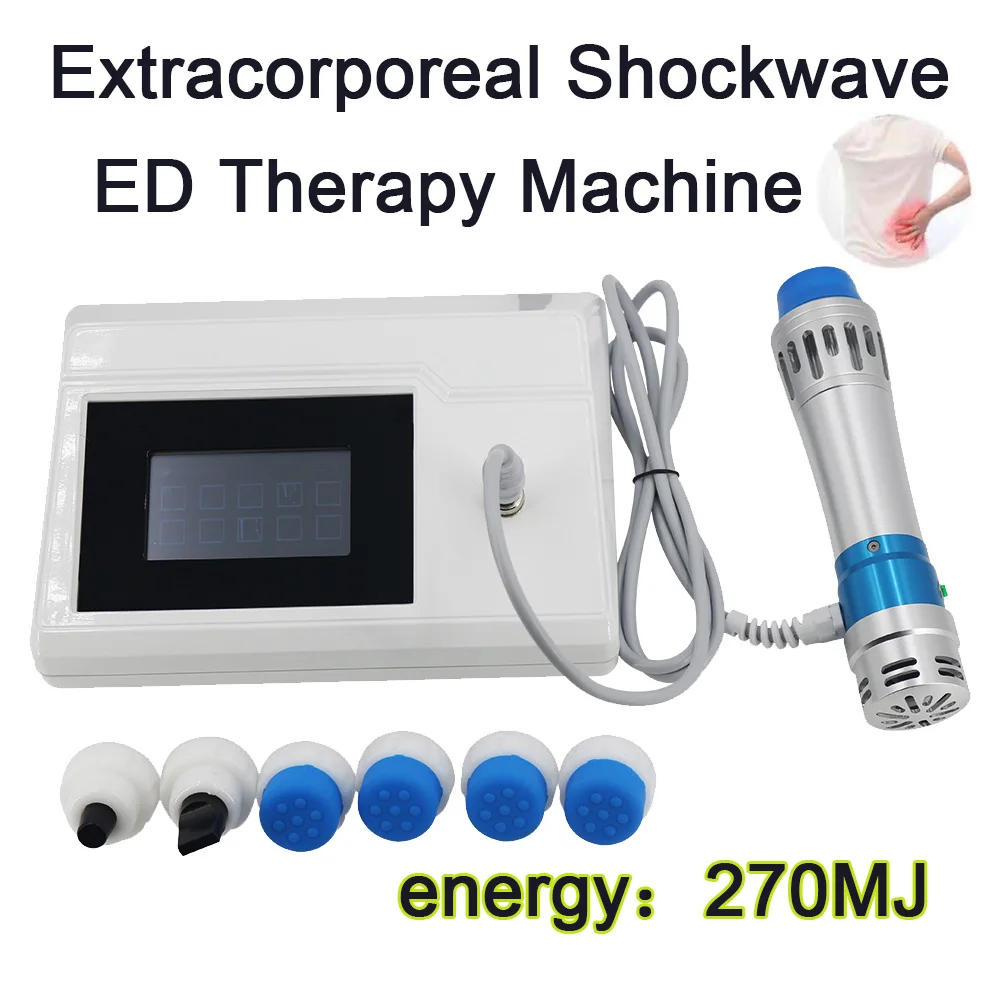 270MJ Extracorporeal Shockwave Therapy Machine For Physiotherapy ED