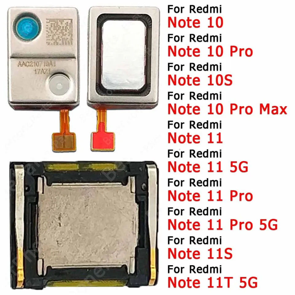 Altoparlante Auricolare (Ricevitore) Per Xiaomi Redmi Note 10 / 10S - Ricambio Originale