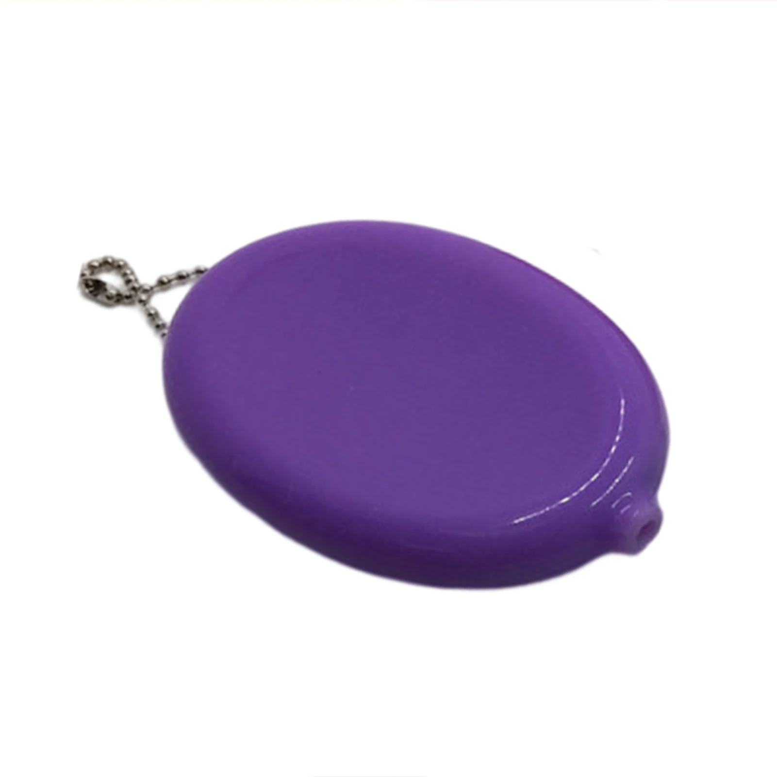 Oval Squeeze Coin Purse Soft-Touch Colorful Coin Purse Change Holder with Chain for Women Girls, coin purse,coin wallet,change bag