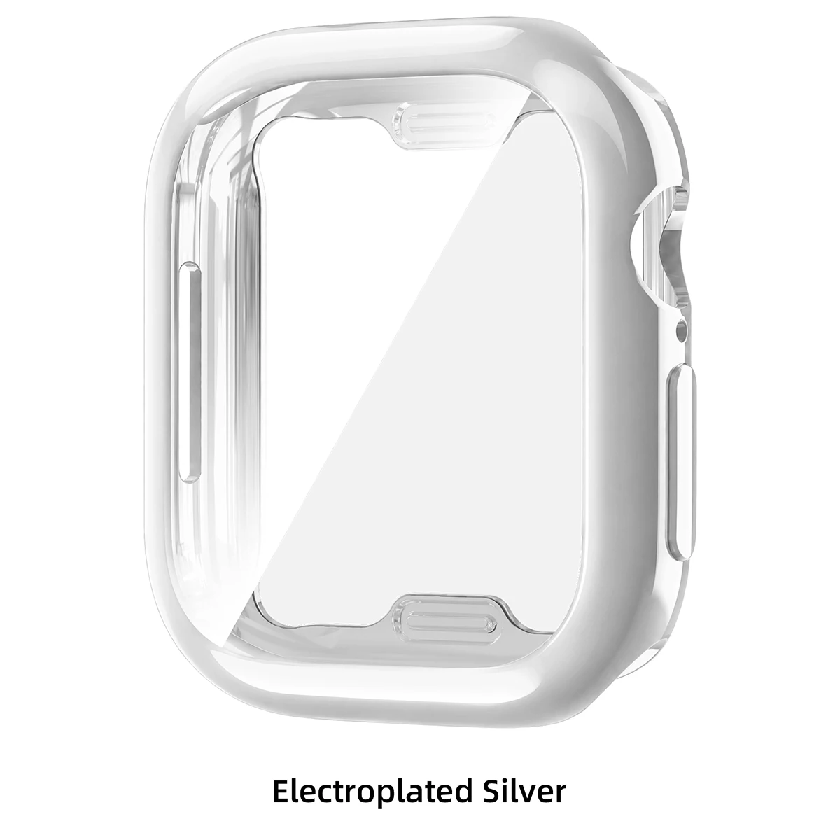 Durable Soft TPU Full Cover and Screen Protector for Apple Watch - Anti-Scratch Protection Shell