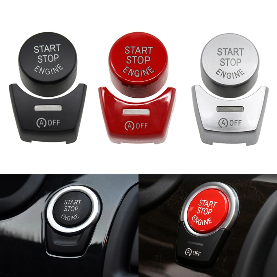 Start Stop Engine Switch Button Cover For BMW 1 2 3 5 X1 X3 X4 X5