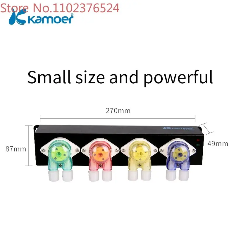 

Kamoer F4 PRO WIFI remote control small aquariums equipments 0.1 - 9,999.9ml Dosing Pump