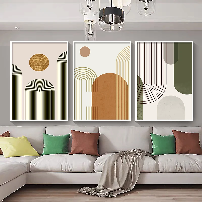 Home Decor Modern Luxury Picture Wall Art Canvas Painting Minimalist Abstract Line Geometry Poster 4 Se25c440a65d84e14a5a54edb4201f7be2