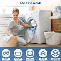 Waterproof Bedsheet Cotton Terry Flat Sheet Style Mattress Cover Anti Mites & Washable Sheet Protector 6