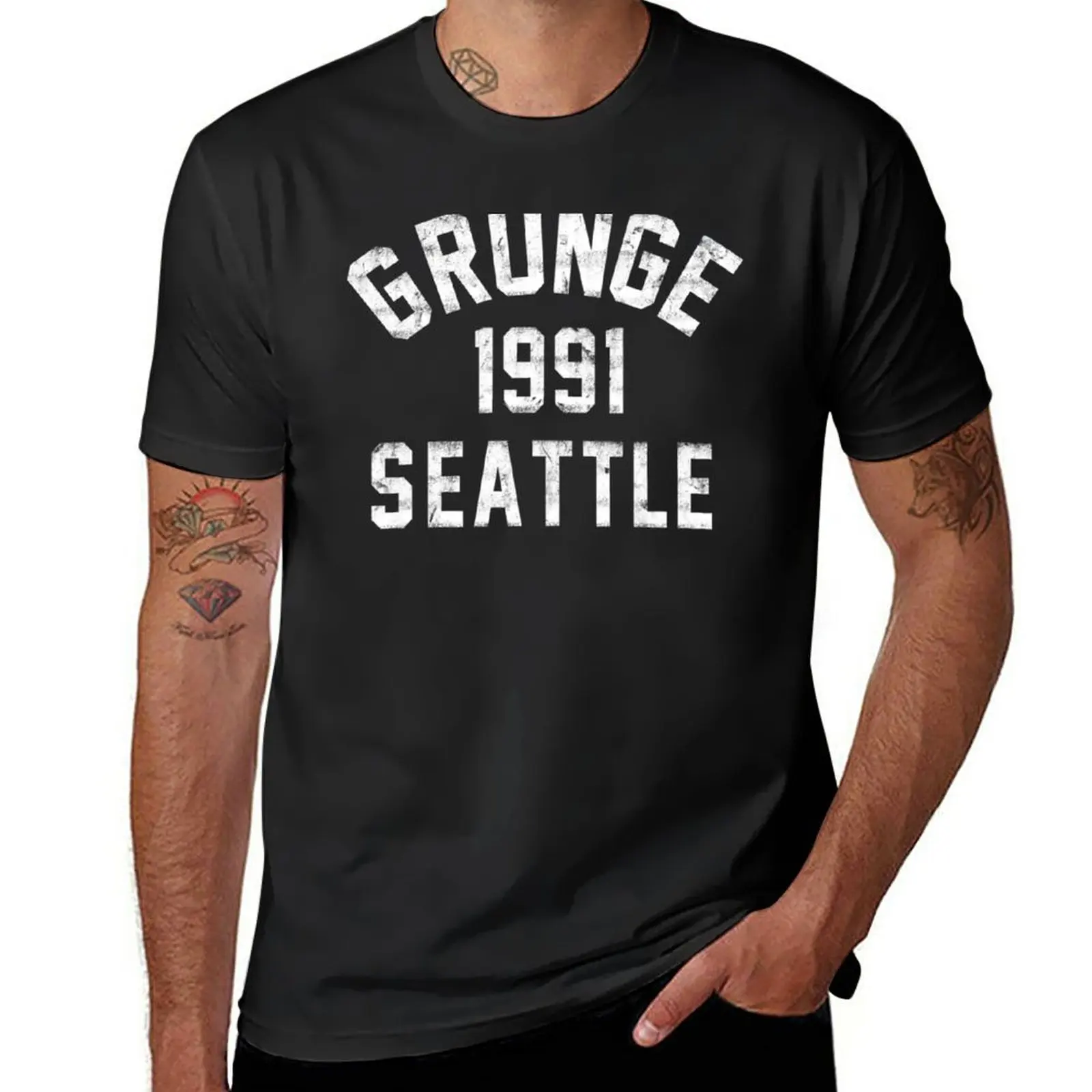 

New Grunge T-Shirt Short sleeve customized t shirts new edition t shirt graphics t shirt mens big and tall shirts