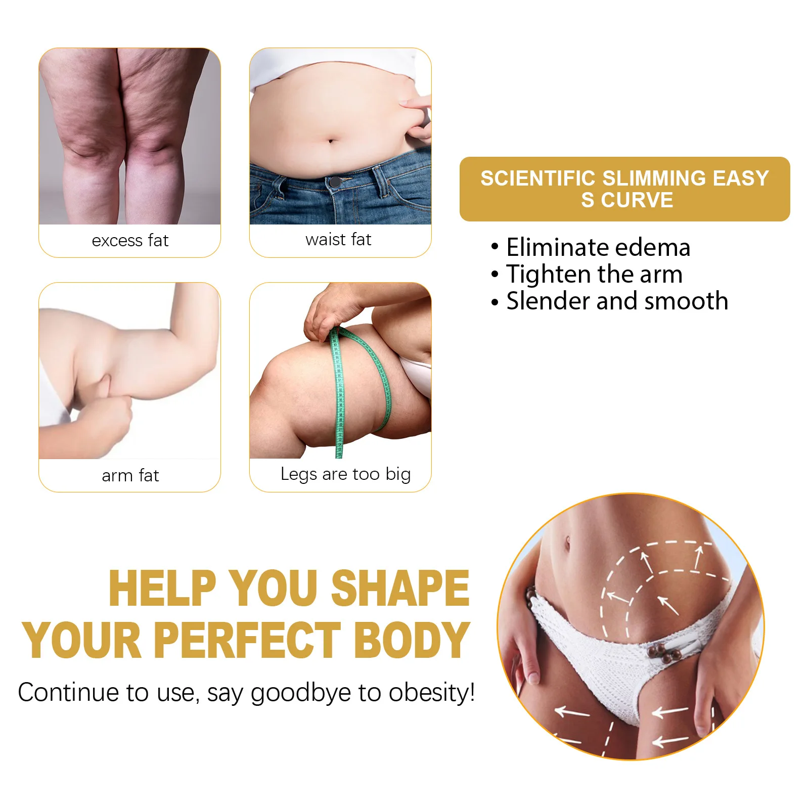 Weight Loss Products Ginger Massage Cream Body Slimming Fat Burner Anti Cellulite Beauty Health Abdominal Women