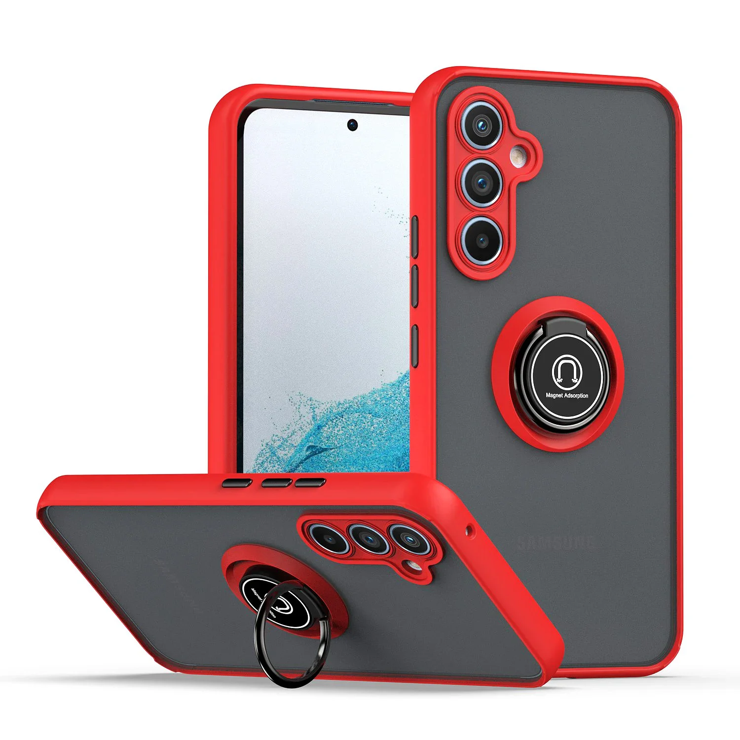 Premium Matte Silicone Protective Phone Case Cover