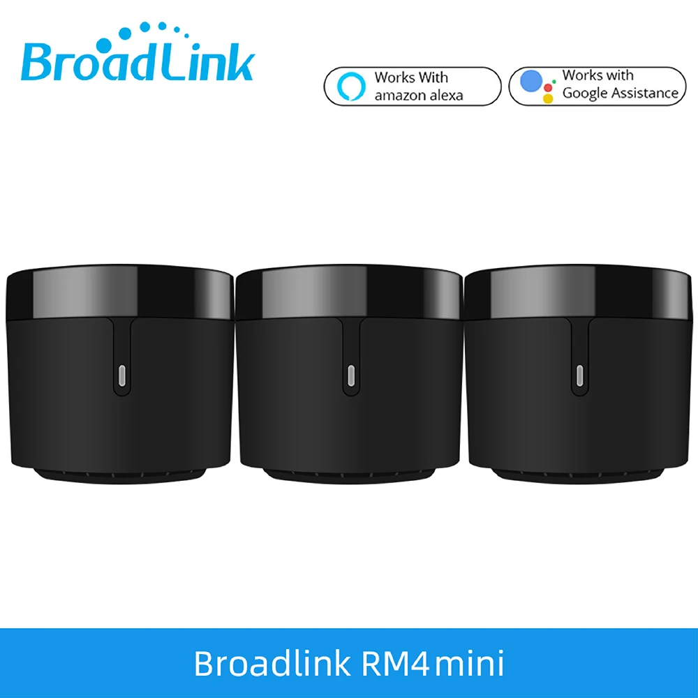 

BroadLink RM4Mini Universal Remote Control IR Wifi Smart Wireless Switch HTS2 Temperature Humidity Sensor Work Alexa Google Home